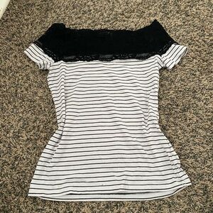 Vintage off the shoulder top